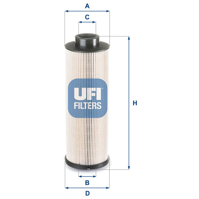 UFI Diesel FUEL FILTER photo 2