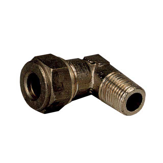 1/4" X6MM TUBE ELBOW STUD CPLG