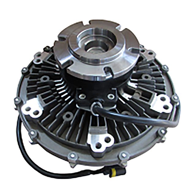 VISCOUS CLUTCH HUB UNIT WITH SUPPORT BRACKET