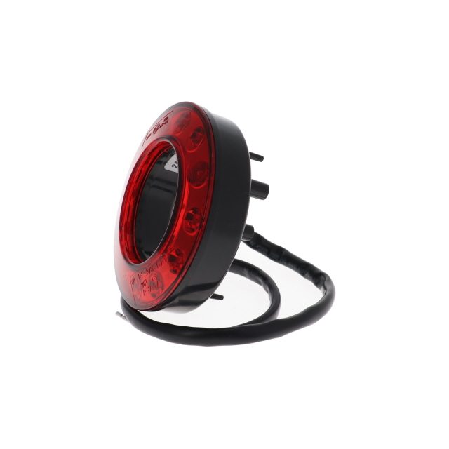 PEREI RING SERIES LED STOP TAIL LAMP RED LAMP BLACK BEZEL photo 2
