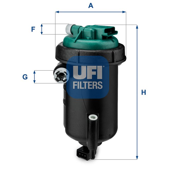UFI FUEL FILTER 55 148 00 photo 2