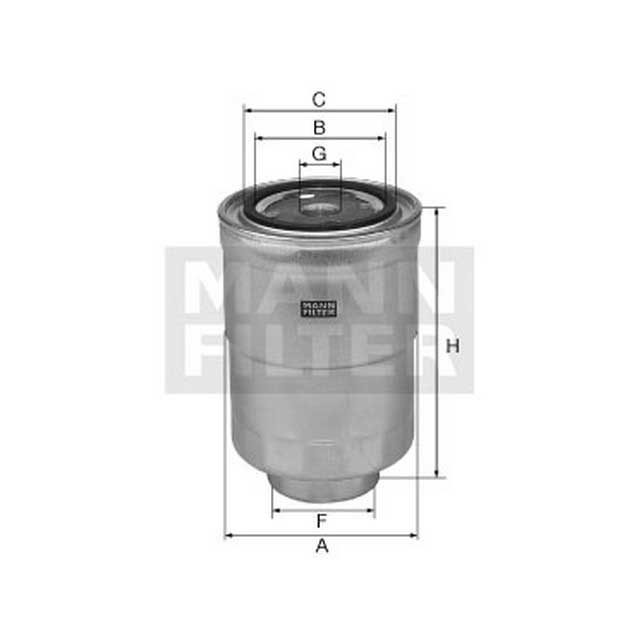 FUEL FILTER WK 828