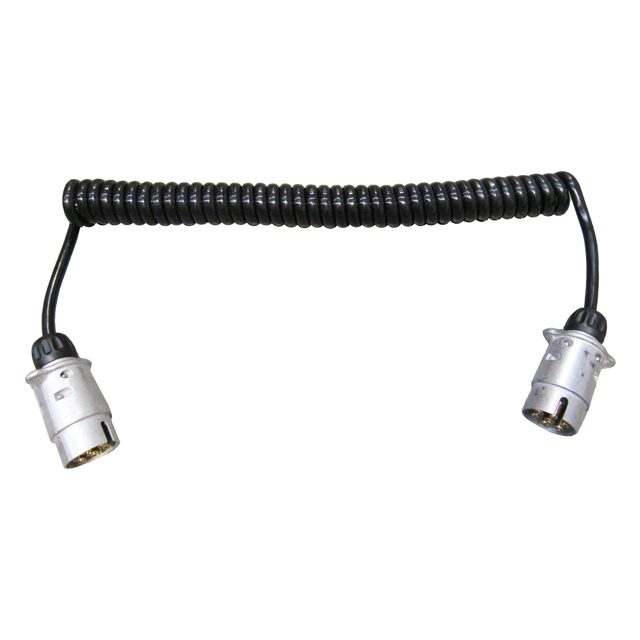 ECOFLEX ELECTRICAL COIL BLACK 7 PIN 12V C/W METAL PLUGS