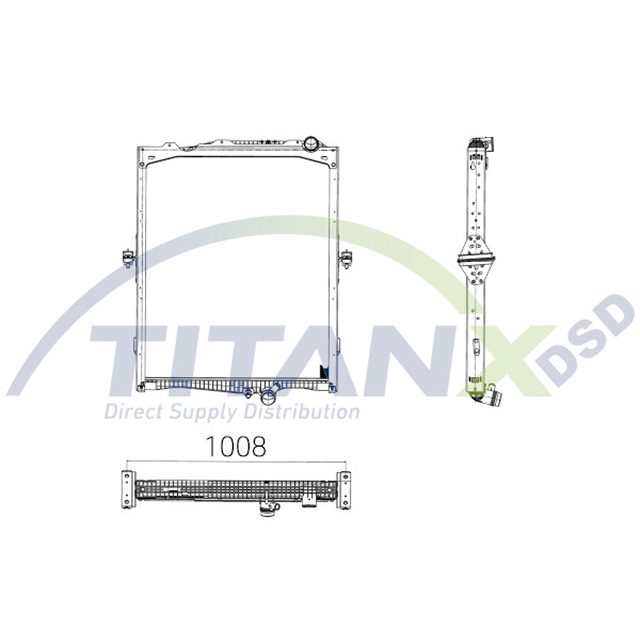 TITANX RADIATOR VOLVO photo 2