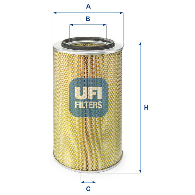 UFI AIR FILTER 27 805 00 photo 2