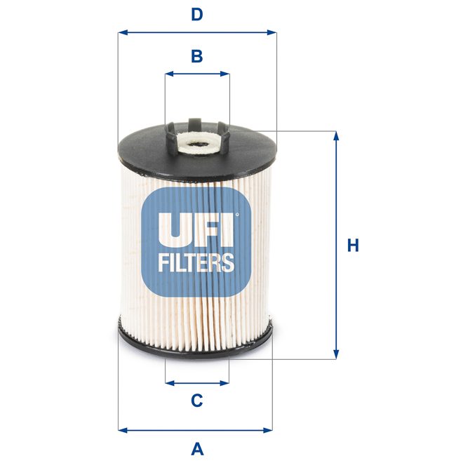 UFI FUEL FILTER 26 081 00 photo 2