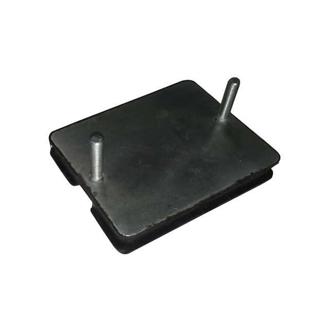 SPRING BUFFER WITH MOUNTING STUDS 75MM CENTRES