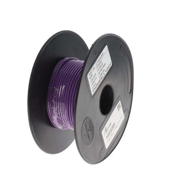 THIN WALL 2.5mm (35/0.30mm) PURPLE Single Core 50M