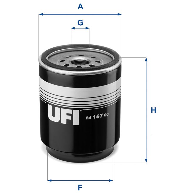 UFI FUEL FILTER 24 157 00 photo 2