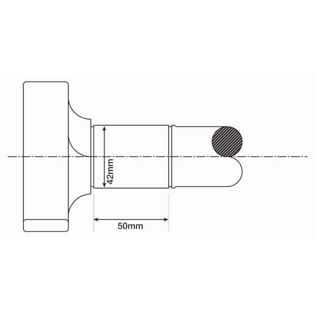 Camshaft LH Overall Length 632MM MERITOR photo 4