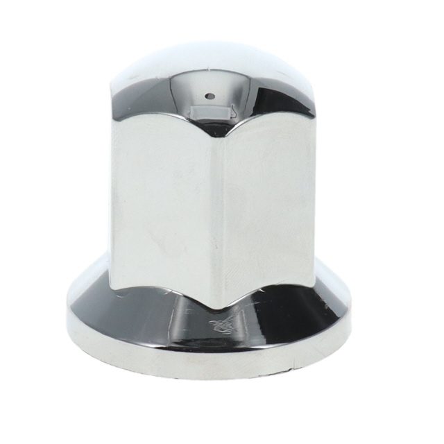 33MM LONG WHEEL NUT COVER PLASTIC CHROME - H 54mm photo 2
