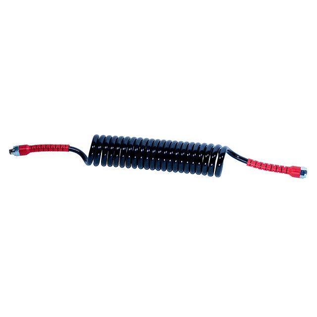 Air Coil 4M WL Black With Red Tail 2XM18F Fittings