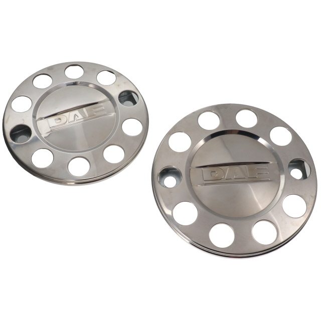 STAINLESS STEEL WHEEL TRIM 22.5IN SOLID TYPE (32mm MOUNT HOLES) ALLOY WHEELS DAF