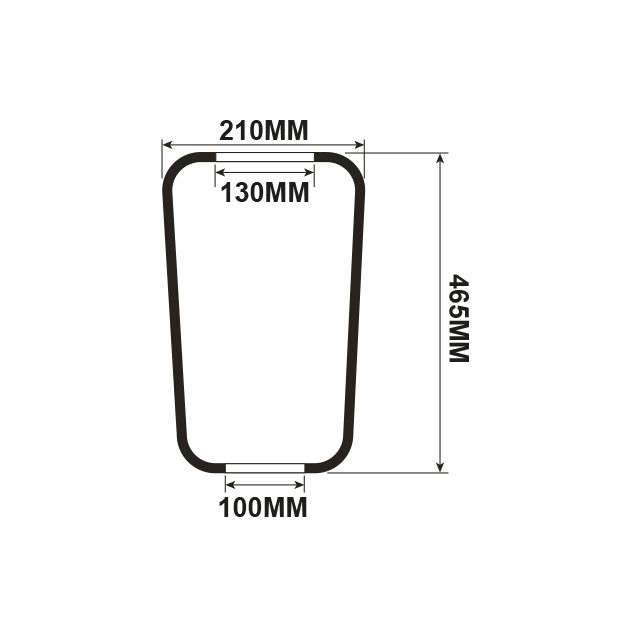 AIR SPRING DIAPHRAGM ONLY