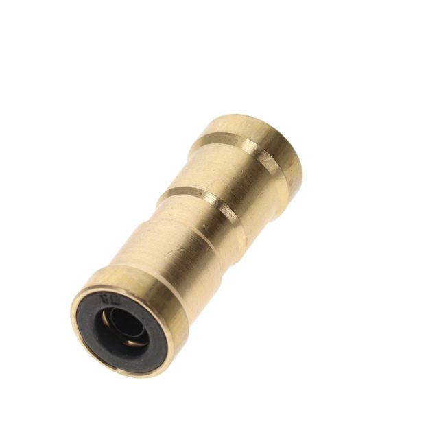 8mm Straight Brass Connector