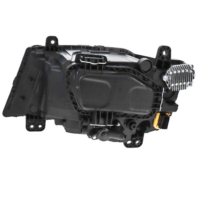 Headlamp RH LHD with electric load levelling to suit MAN photo 2
