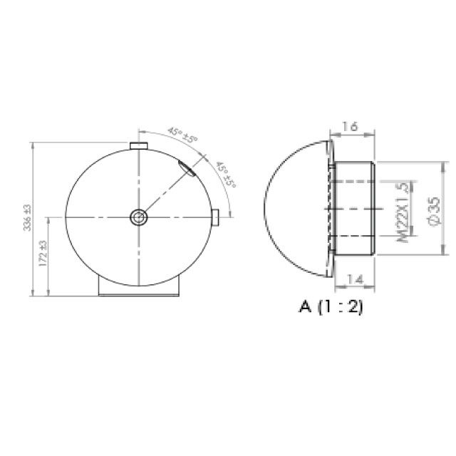 Air Tank 60 Litre 4 Port photo 2