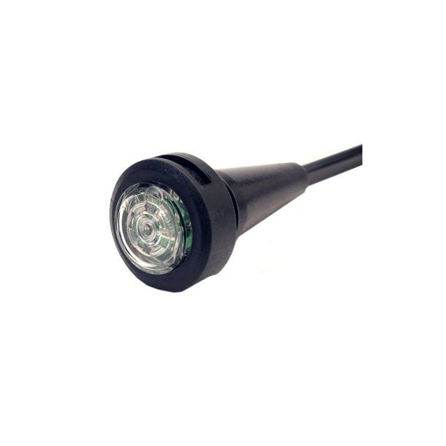 LED Clear Marker Lamp with 500mm Flylead