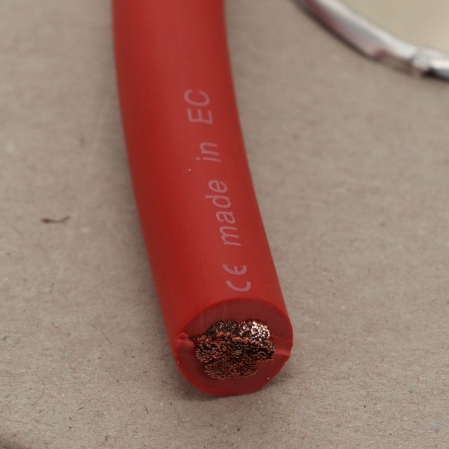 Extra Flexible Red 10m Battery Cable 50mm photo 4