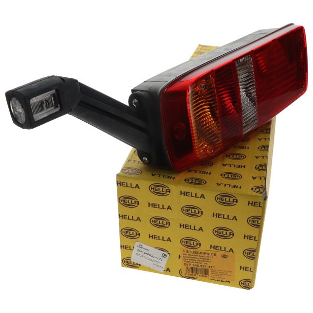 REAR LAMP LH C/W TRIANGLE END OUTLINE MARKER photo 3