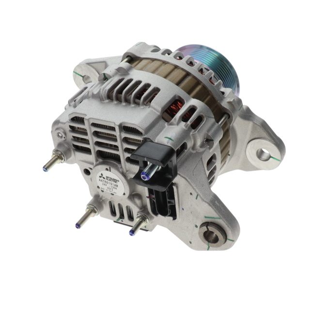 Alternator - Mitsubishi OEM - 24V, 110A - Suits Volvo FH, FM, FMX photo 3