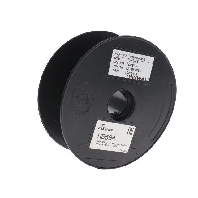 THIN WALL 2.0mm (28/0.30mm) GREEN Single Core 30M photo 3