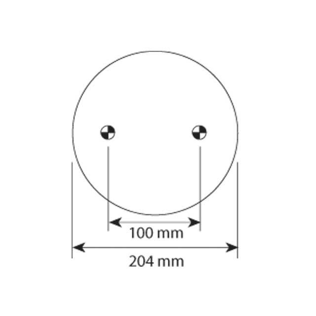 AIR SPRING ASSEMBLY (ASK006) 10" TOP PLATE photo 4