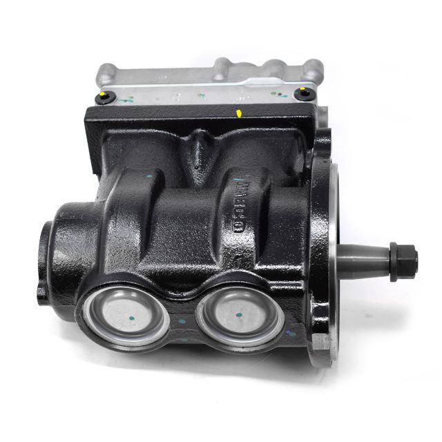 Twin-Cylinder compressor 636 cc flange mounted photo 3