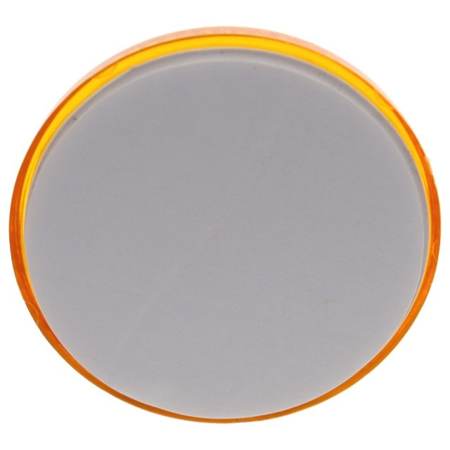 Round Amber Reflector 60mm Self Adhesive photo 2