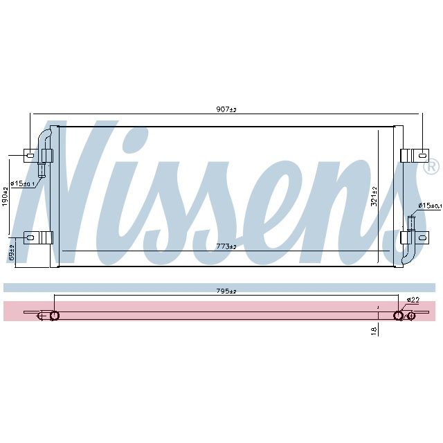 NISSENS RADIATOR TO SUIT RENAULT