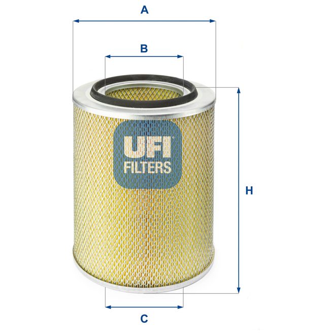 UFI AIR FILTER 27 183 00 photo 2