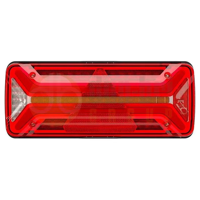 Aspoeck Ecoled II LH Rear Lamp 7 Pin Ass2 + 4 X 2 PIN Ass2 With Side Marker Control Gear