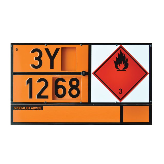 Hazchem Quadcode System Board