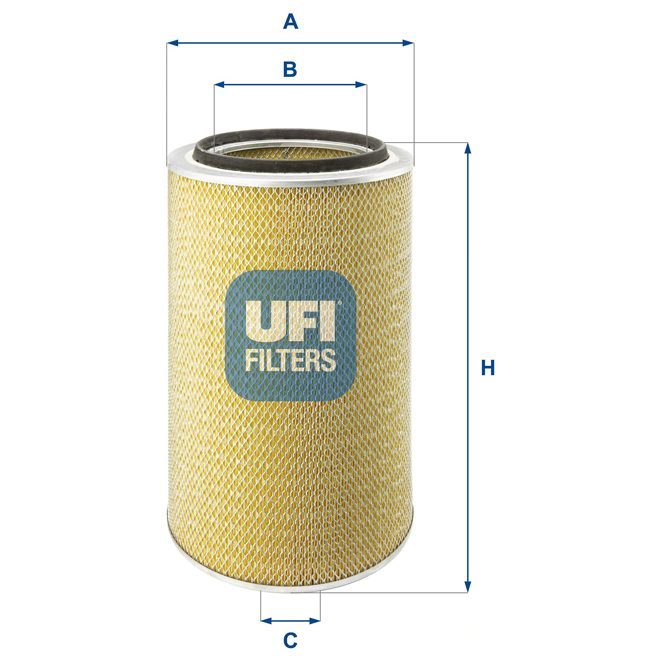 UFI AIR FILTER 27 007 00 photo 2