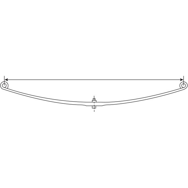 FRONT SINGLE LEAF SPRING