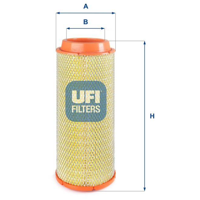 UFI AIR FILTER 27 516 00 photo 2