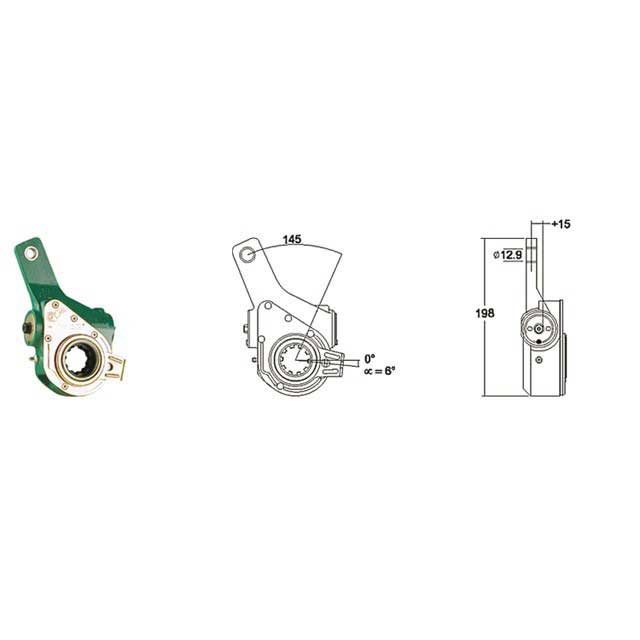 MEI AUTOMATIC SLACK ADJUSTER BUS VOLVO L