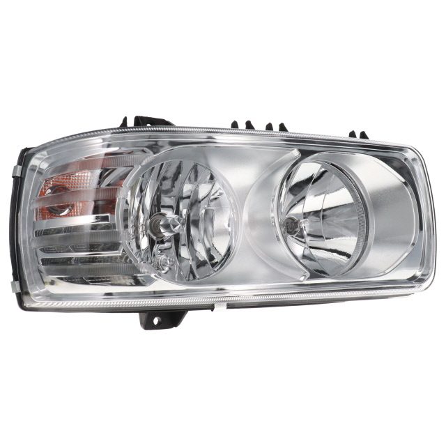 Headlamp RH With LED DRL Manual Load Levelling suits DAF LF