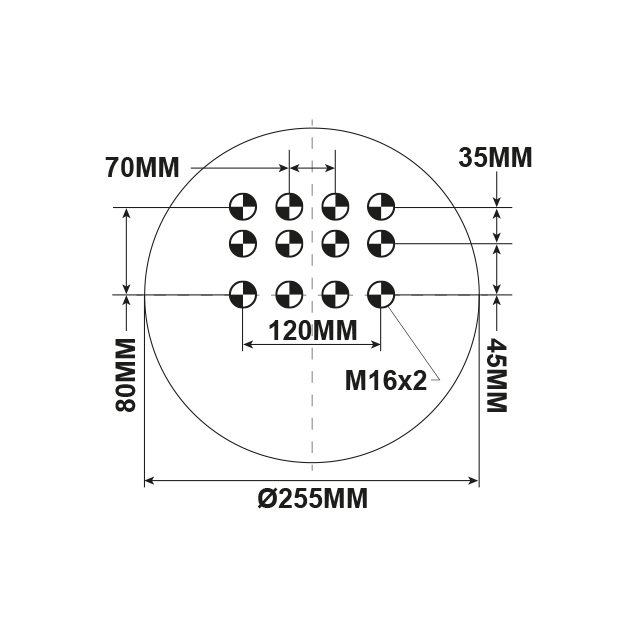 AIR SPRING ASSEMBLY (ASK020) PLASTIC PISTON BPW photo 3