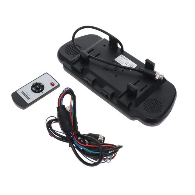 Mirror Monitor Clip On - 7", 2 Channel, 12-24v photo 2