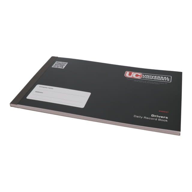 Drivers Daily Hours Record Book 26 pages
