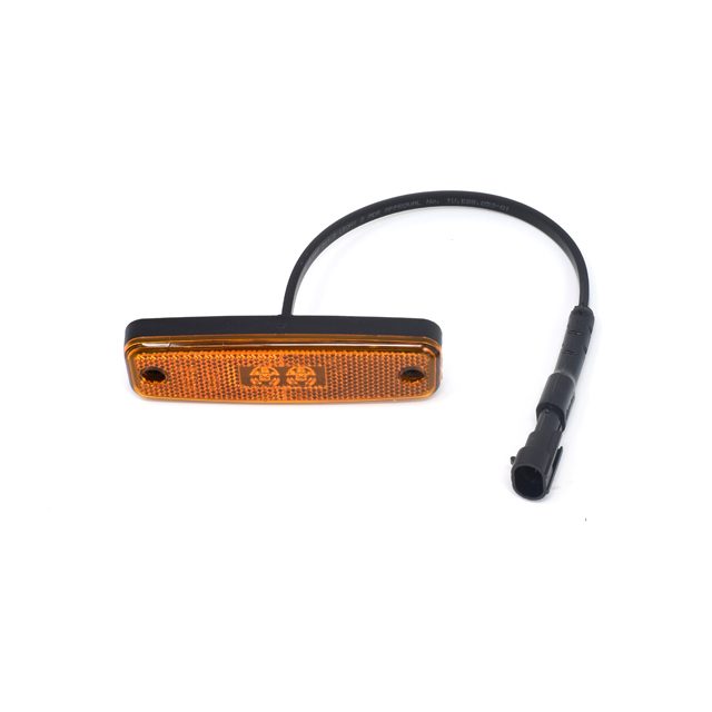AMBER LED SIDE MARKER 12/24V 0.5M FLYLEAD + SFF photo 2