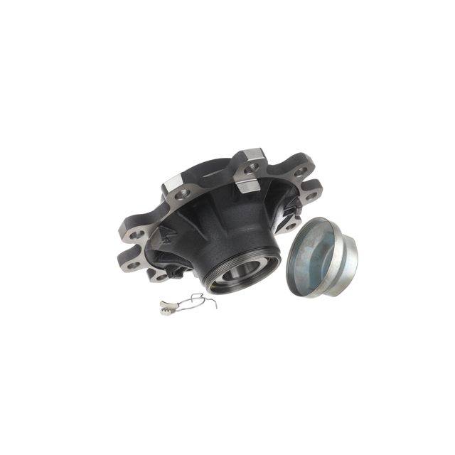 Complete Wheel Hub With Bearings, Seal, Exciter Ring & Hub Cap - To Suit BPW photo 3
