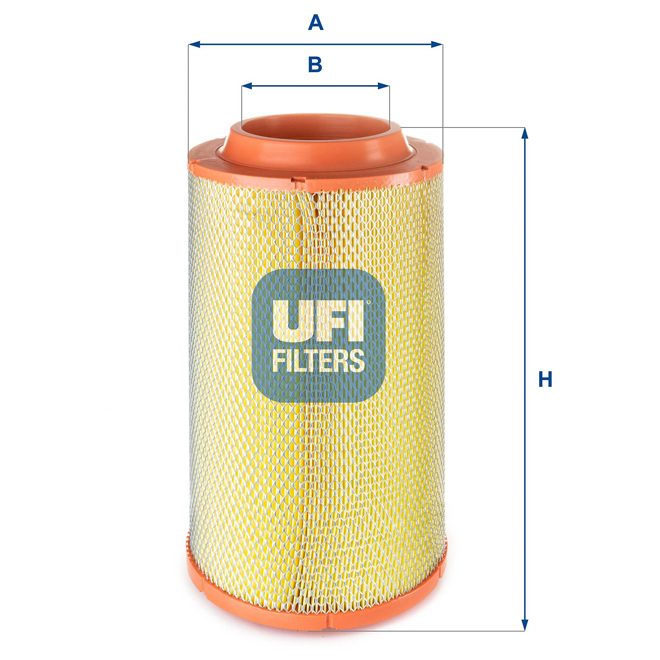 UFI AIR FILTER 27 510 00 photo 2
