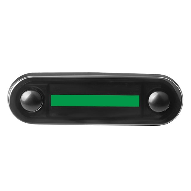 GREEN FLUSH FIT LED MARKER LAMP 0.5MTR CABLE
