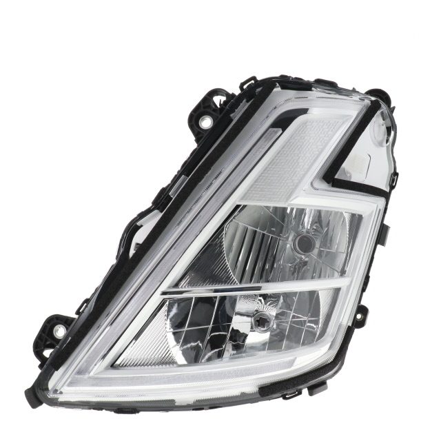 HEAD LAMP ELECTRIC BULB CHROME LHD LH FH FMX