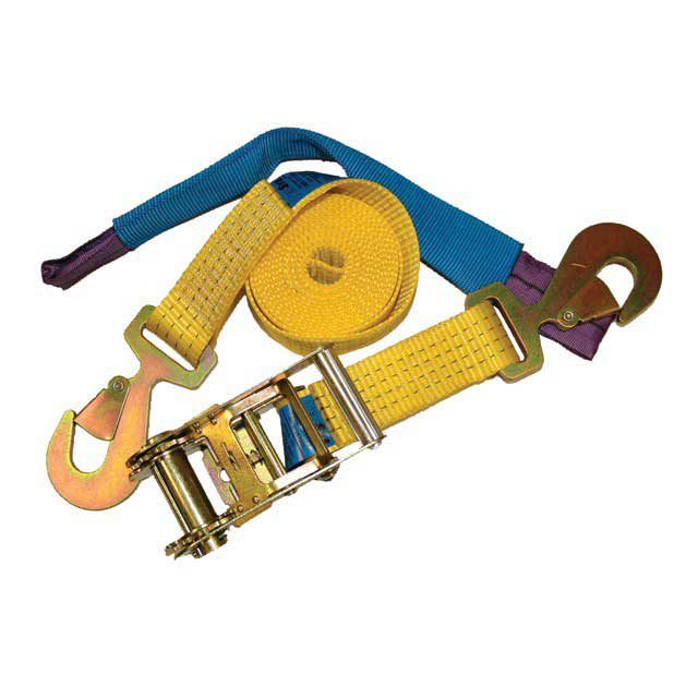 CAR TRANSPORTER STRAP SOFT EYE SNAP HOOK