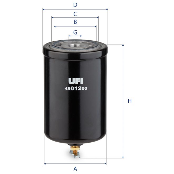 FUEL FILTER 48 012 00 photo 2
