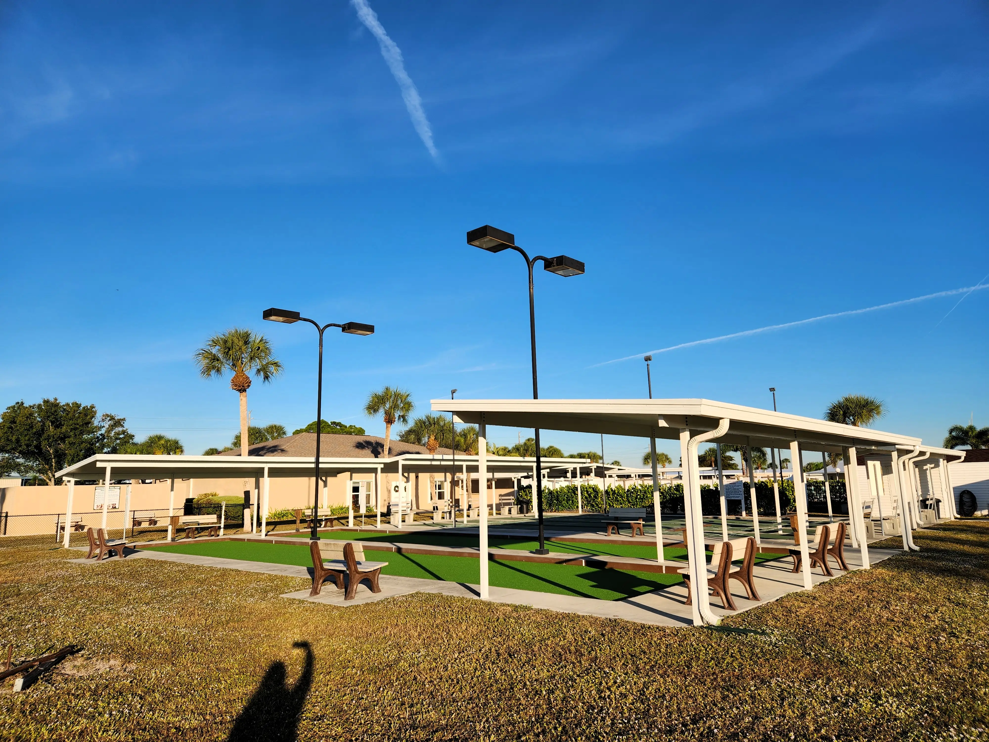 Bocce Ball and Shuffleboard Courts