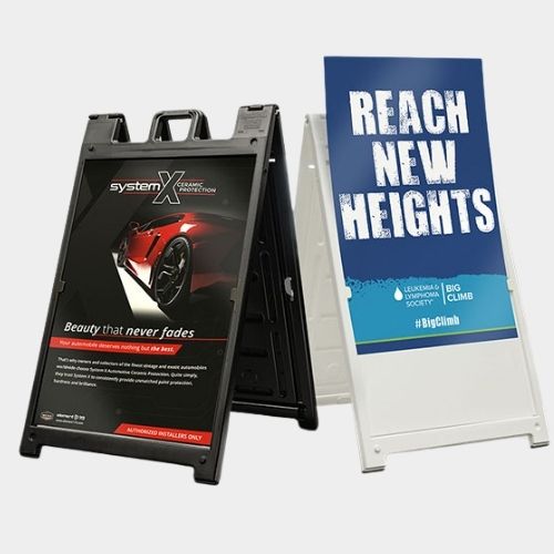 A-Frame Signs printing Omaha